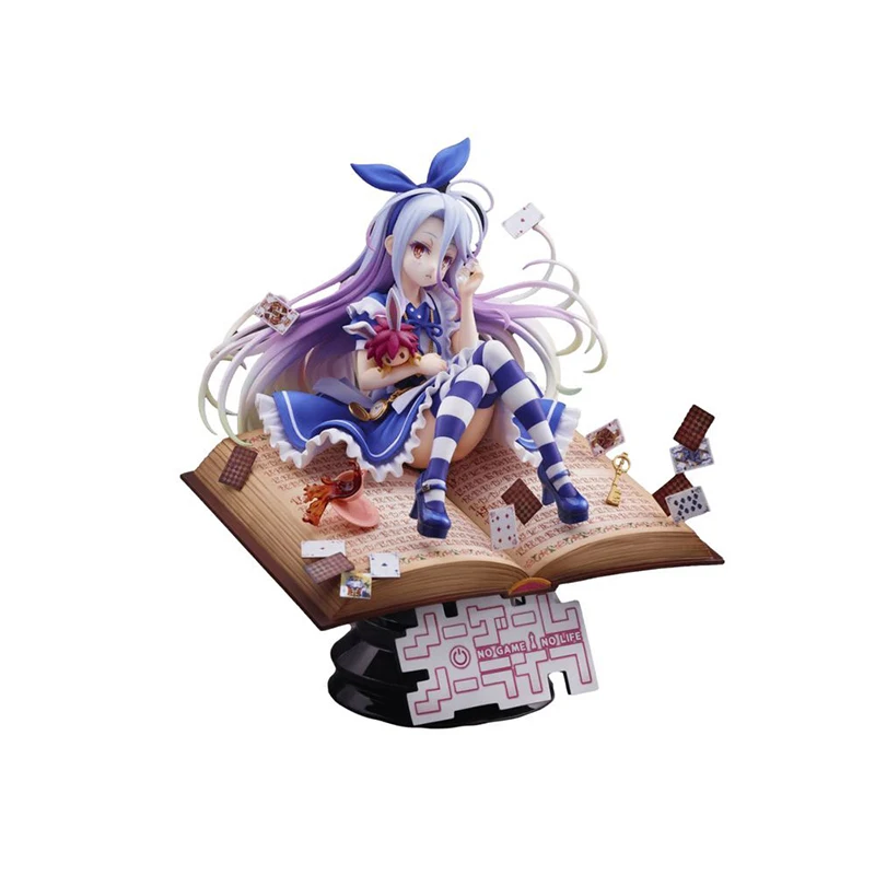 

Предварительная продажа, фигурка из аниме «No Game No Life Shiro» Алиса в стране чудес, Коллекционная модель, игрушки, мультяшная фигурка, модель, нас...