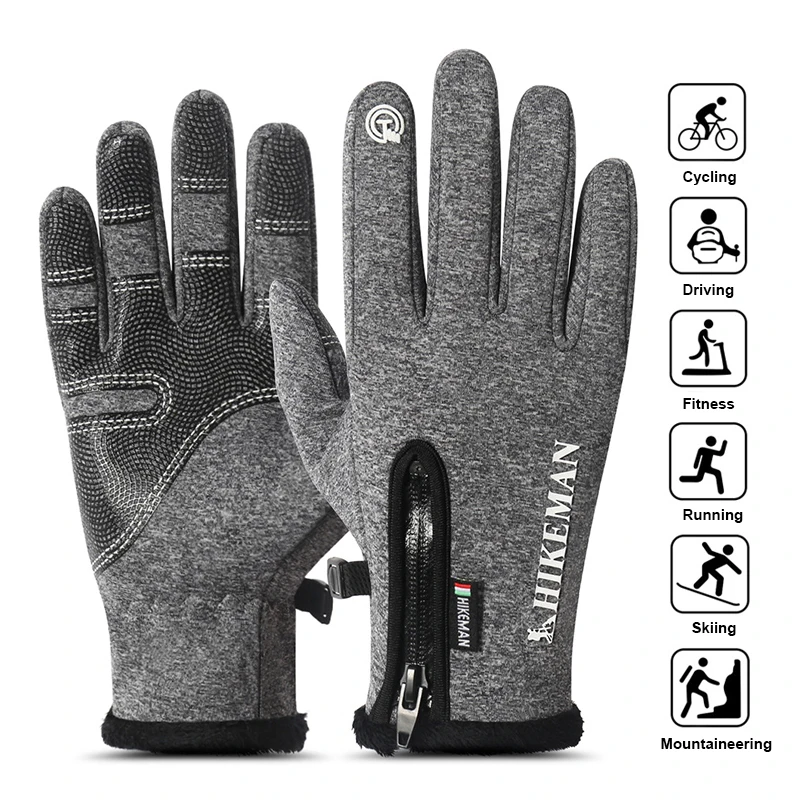 

Winter Gloves Waterproof Cycling Ski Gloves Men Women Winter Skiing Snowboard Gloves Touch Screen Snow Motorcycle Heated Gloves