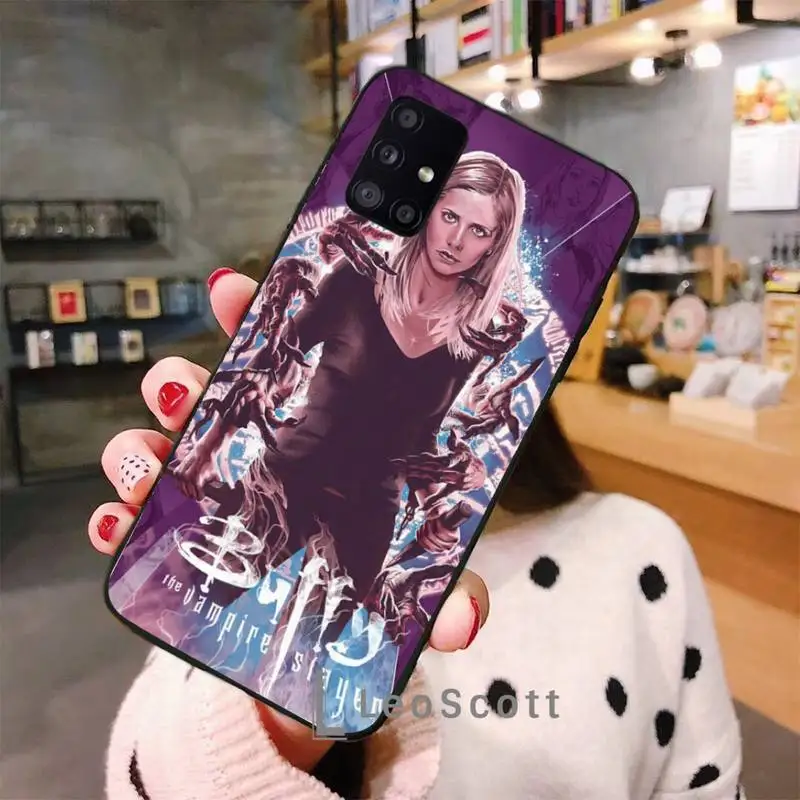 

Buffy The Vampire Slayer Phone Case For Samsung A40 A31 A50 A51 A71 A20E A20S S8 S9 S10 S20 Plus note 20 ultra