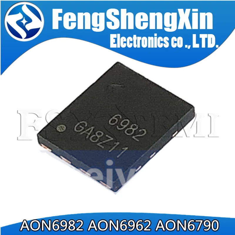 

5pcs AON6982 AO6982 6982 AON6962 AO6962 AON6790L AON6790 AO6790 QFN IC chips