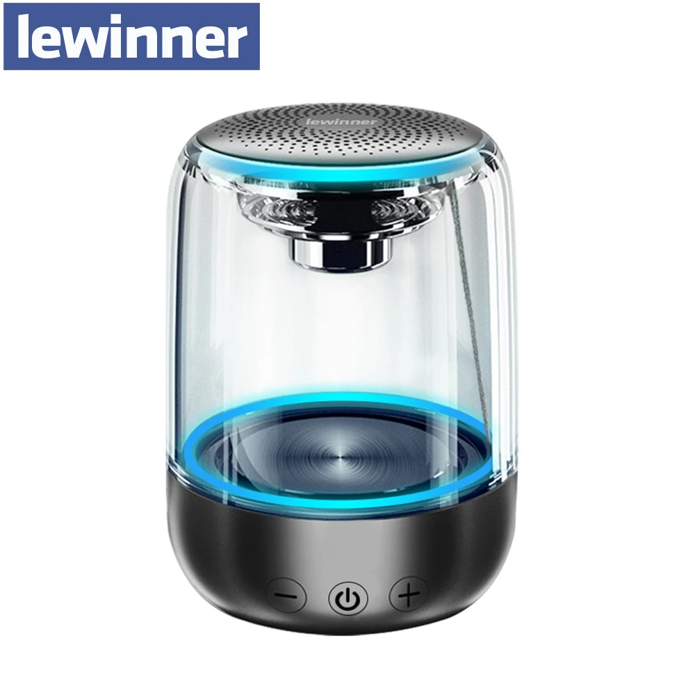 Lewinner C7 Портативный Беспроводной Bluetooth Динамик мини красочные светильник