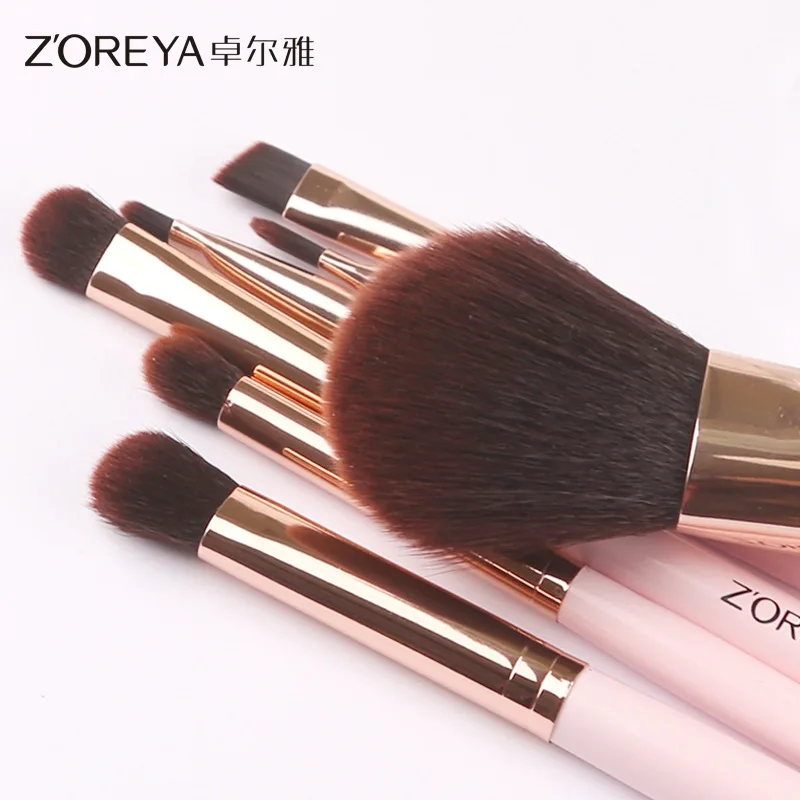 7 шт. набор кистей для макияжа Мужская Кисть портативная кисть подводки глаз