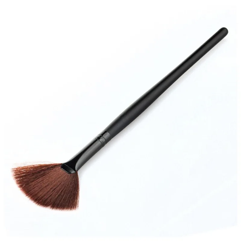 Инструменты для макияжа кисть в форме веера основы хайлайтер Контурные Румяна