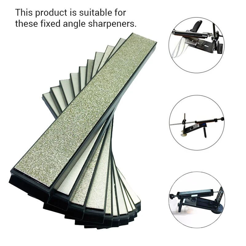 Adaee 3pcs Lot Sharpening Stones For Kitchen Knife Sharpener Professional System 200# 500# 800# Whetstone | Дом и сад