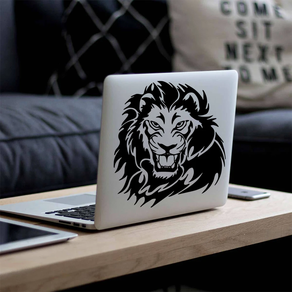 Классический Водонепроницаемый черный чехол для ноутбука Lion стикер Air Pro Retina 11 13 15