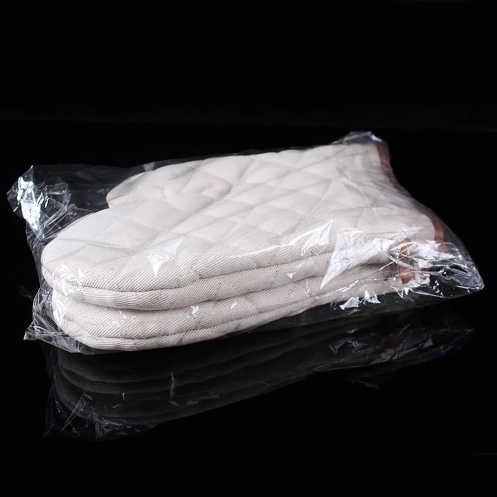 1 Пара Противоскользящие рукавицы для выпечки термостойкие духовки защита рук