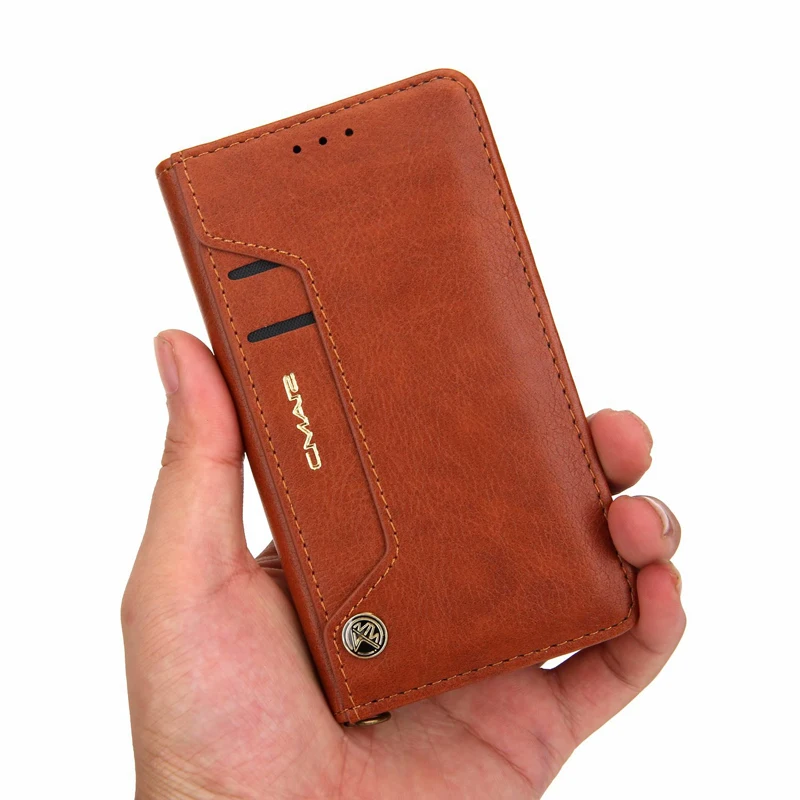 

For iPhone 11 12 Pro Max Case Magnetic PU Leather Flip Wallet Case with Card Slot Book Stand Cover for iPhone XS X XR XS Max
