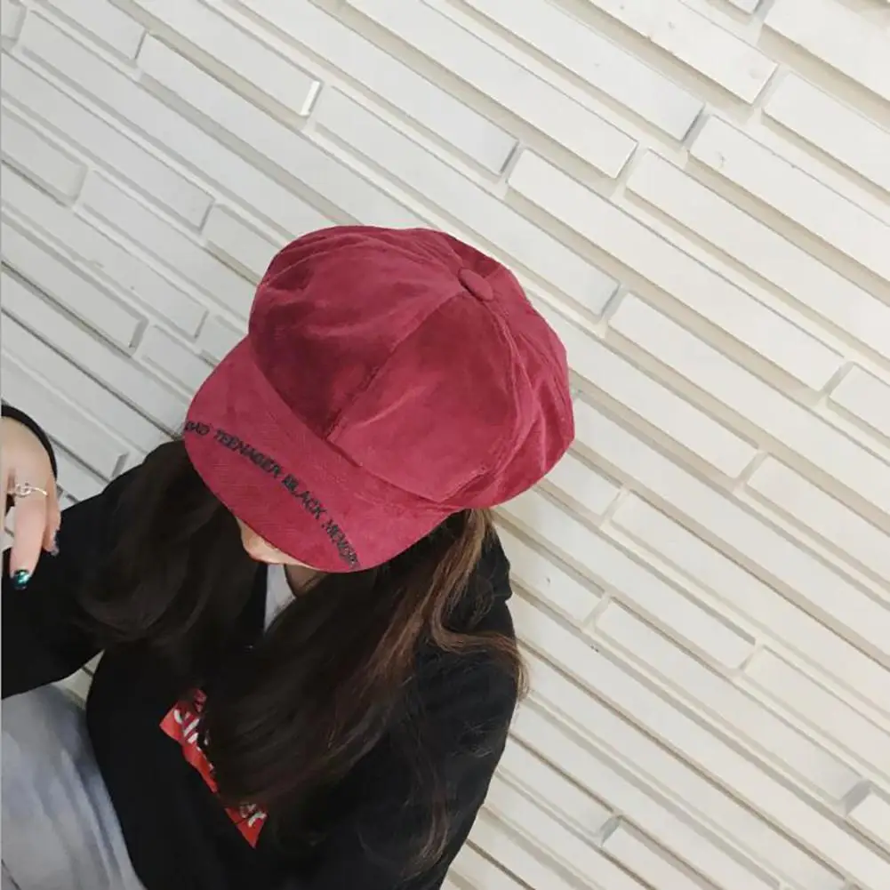 Женские береты Studyset весна и осень модные досуг утка язык кепки высокого качества для женщин.