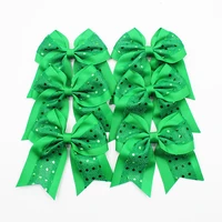 emerald green bow headband for girlsglitter tooth bows for baby hair accessoriesbling headbands for kids teens childrens 7