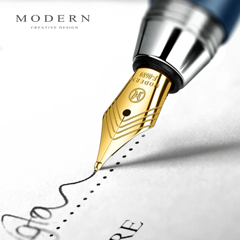 Tanie Atrament Magnetyczny Uzupełnianie 5 Razy Olbrzymia Energia Nowoczesny Wysoki Koniec Prześliczne Pudełko Metalowe Wieczne Pióro Dla Dorosłych