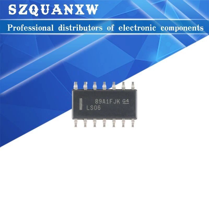 

10pcs/lot SN74LS06DR 74LS06D 74LS06 SOP-14