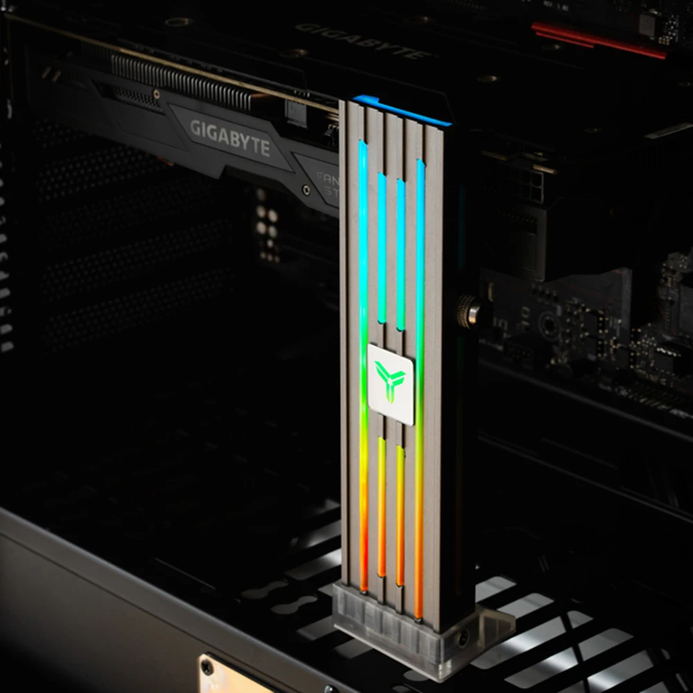 jonsbo vc 4 argb graphics card gpu brace support for atxmatxitx chassis for pc computer dropshipping free global shipping