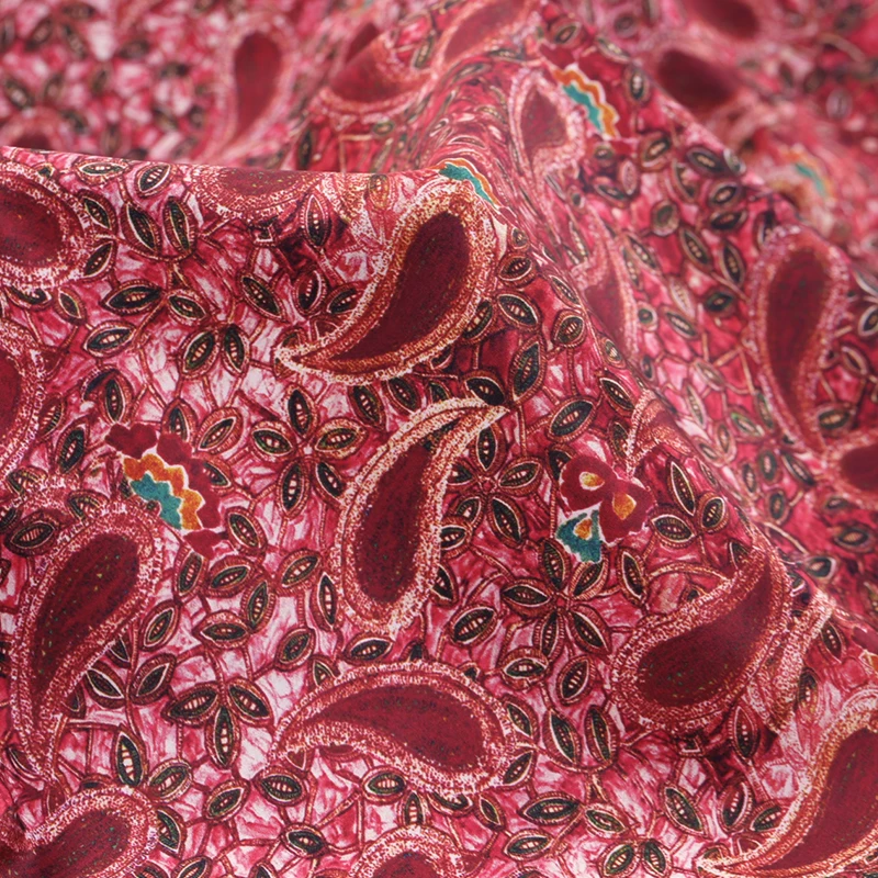 Женское платье из крепдешина с цифровым принтом ширина 114 см | Дом и сад