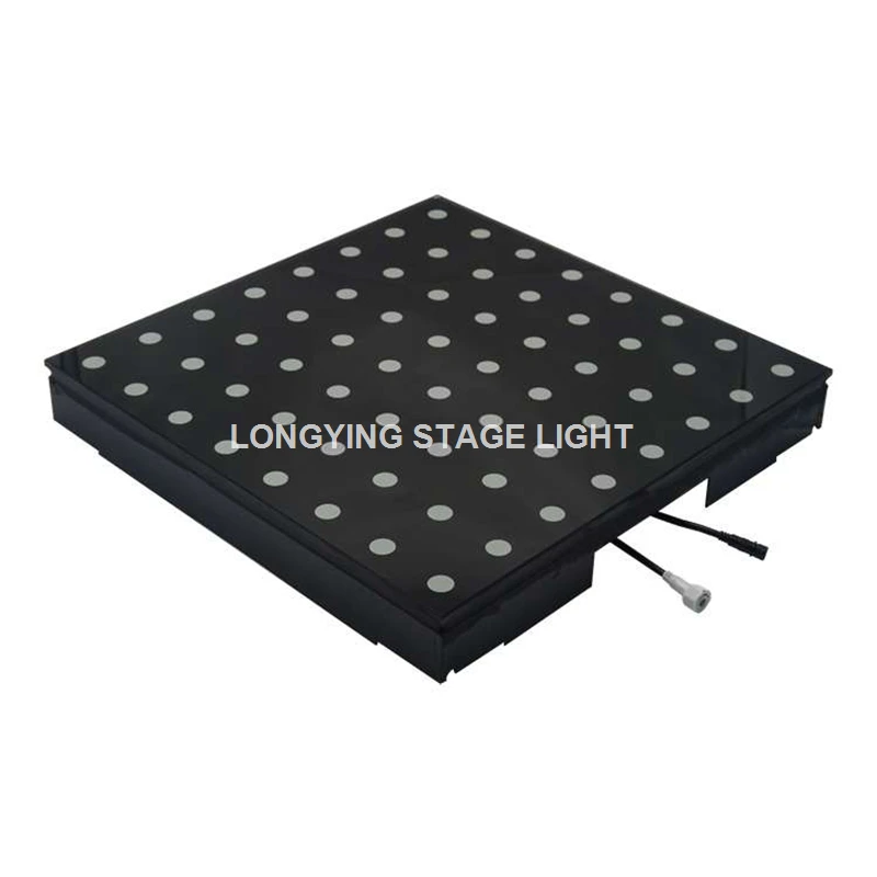 Led танцпол 8*8 64 шт. 5050 SMD RGB 3в1 светодиодная Свадебная танцевальная панель из
