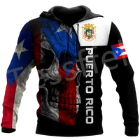 tessffel newest country flag puerto rico caribbean sea camo tattoo harajuku tracksuit 3dprint menwomen funny casual hoodies b12