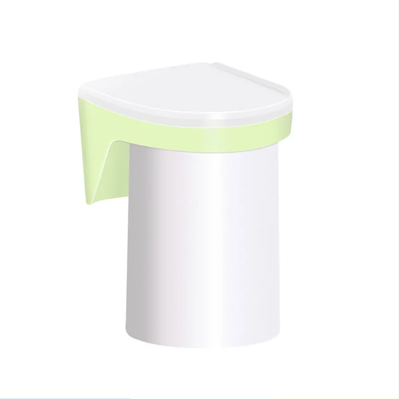 Горячая ногтей Бесплатная настенный чашка держатель для зубной щетки комплект