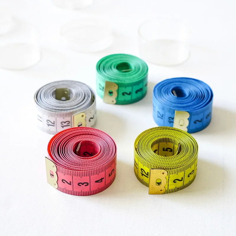 

1Pcs Sewing Tape Measure telescopic Tailor tape measuring clothes children height waist circumference Mini Sewing accessories