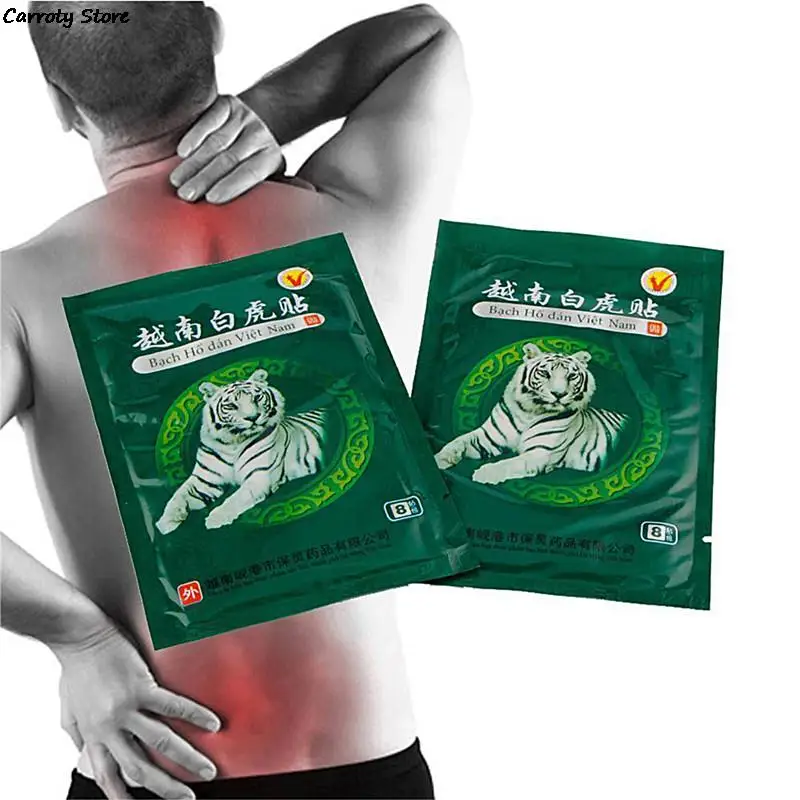 40 шт./5 шт в упаковке с вьетнамским белым бальзамом “Звездочка” бальзам патч