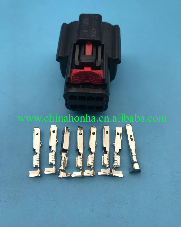 1 шт. штепсельный жгутовый 8 pin соединители molex женский фар разъем 33472 4806 с