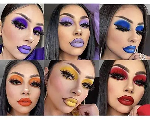 Новое поступление 6 цветов Матовые Неоновые тени для век крем