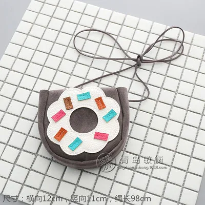 d201-grey Растаянная овечка для девочек, маленький кошелек для монет, кошелек для детей, сумка для монет, детский держатель денег бумажник, милый подарок для детей, Сумка с пингвином - Цвет: d201-grey