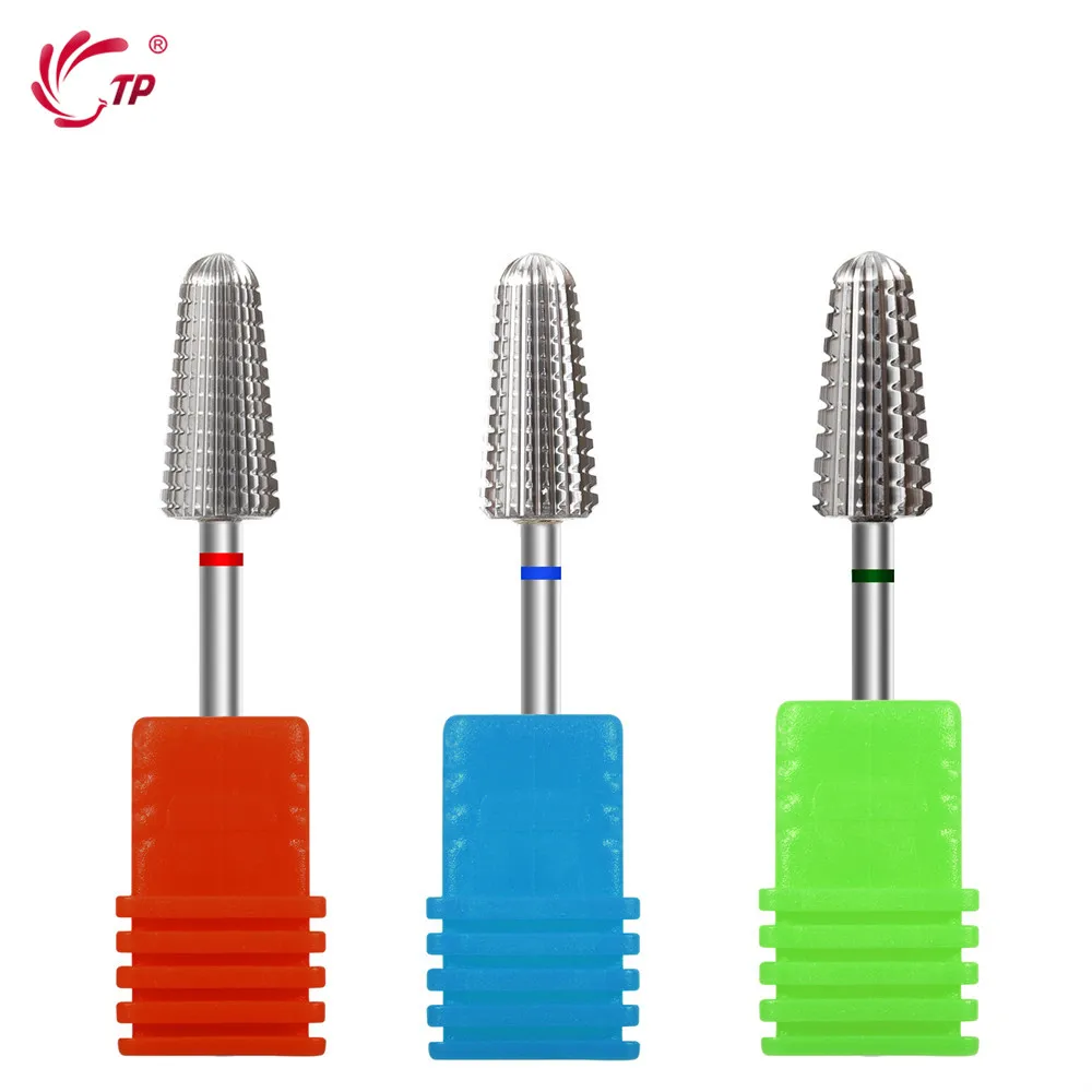 

Milling Cutter for Manicure Set Nail Drill Bits Ceramic Mill Cutters for Removing Gel Varnish Nails Accessories Nail File Buffer