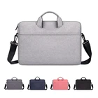 Брендовые дизайнерские женские сумки на плечо с защитой от падения, сумка для ноутбука 13,3, 14,1, 15,4, 15,6 дюймов, водонепроницаемая сумка из ткани Оксфорд, сумки для компьютера