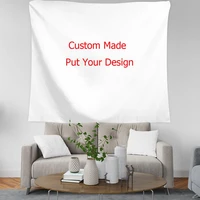 custom made diy 3d printing tapestrying rectangular home decor wall hanging