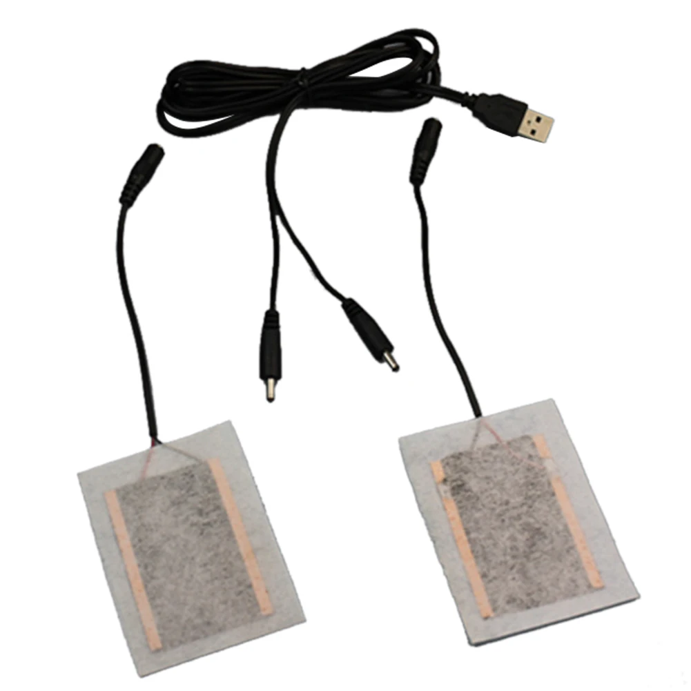 

5V Glove Heating-Sheet Heated USB Composite Fiber Pads Electric Warm Winter Pads For Arm Warm Gloves Cycling Warm Big Sale