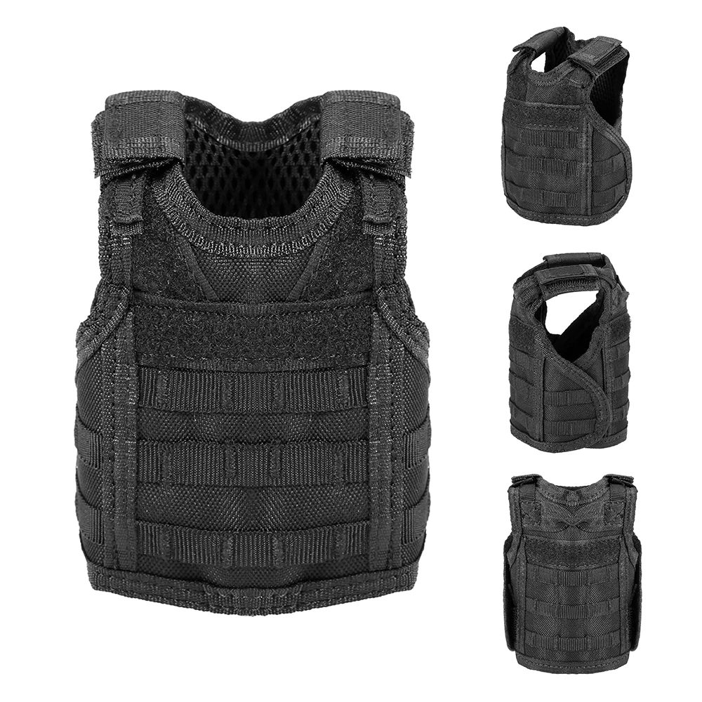 Тактическая пивная бутылка пивной жилет крышка военный Мини Миниатюрный Жилет