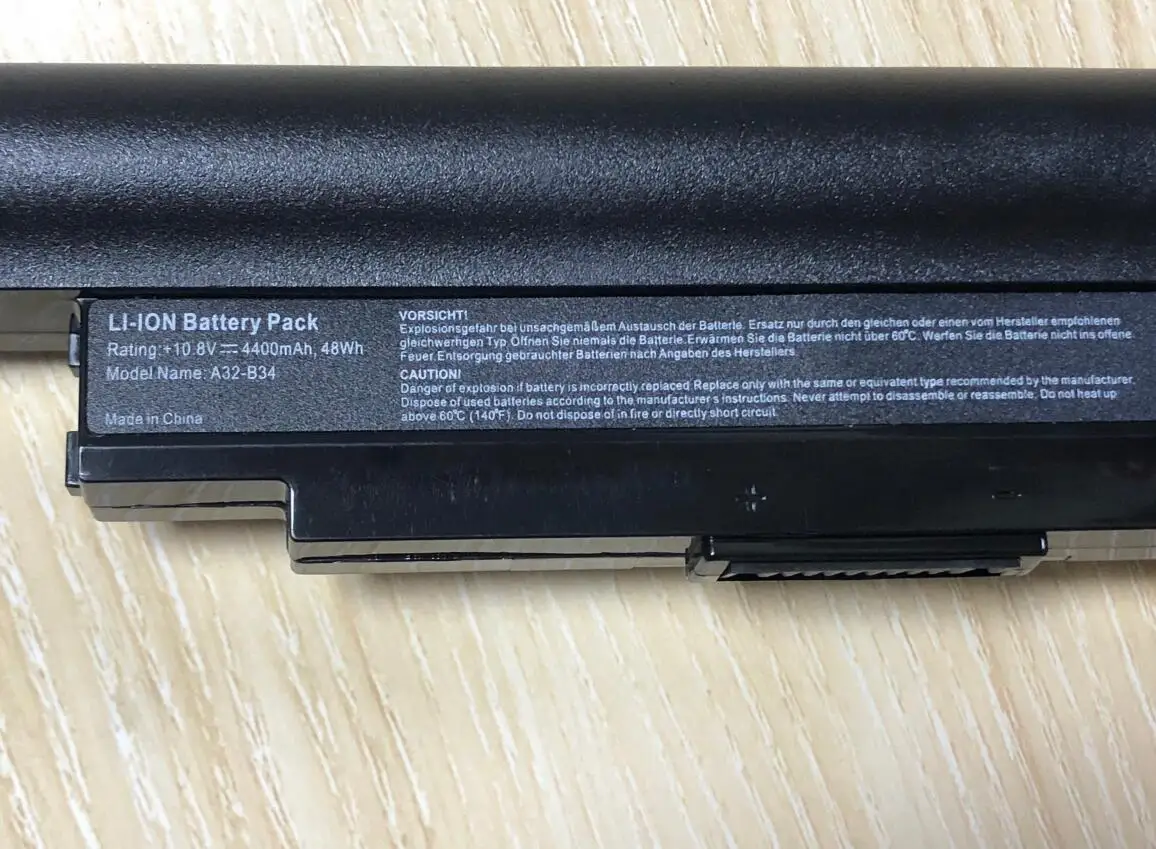 10.8v 4400mAh 48Wh A41-B34 A32-B34 battery For Medion Akoya S4209 S4211 S4213 S4214 S4215 S4216 | Компьютеры и офис