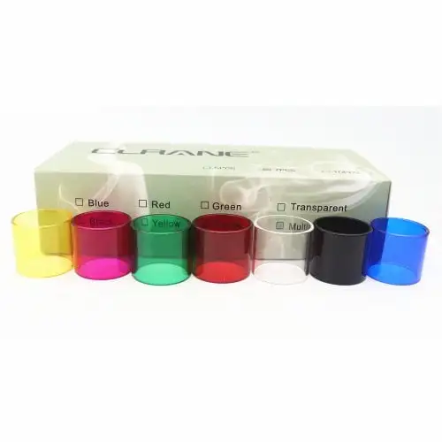 

e cigarette vape 7PCS CLRANE Glass Tank for Griffin 25 mini Tornado 150/ Tornado Hero/Resa Prince