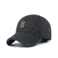 2018 winter hats baseball cap men ear protect bomber hats casual leisure snapback outdoor keep warm hat gorras