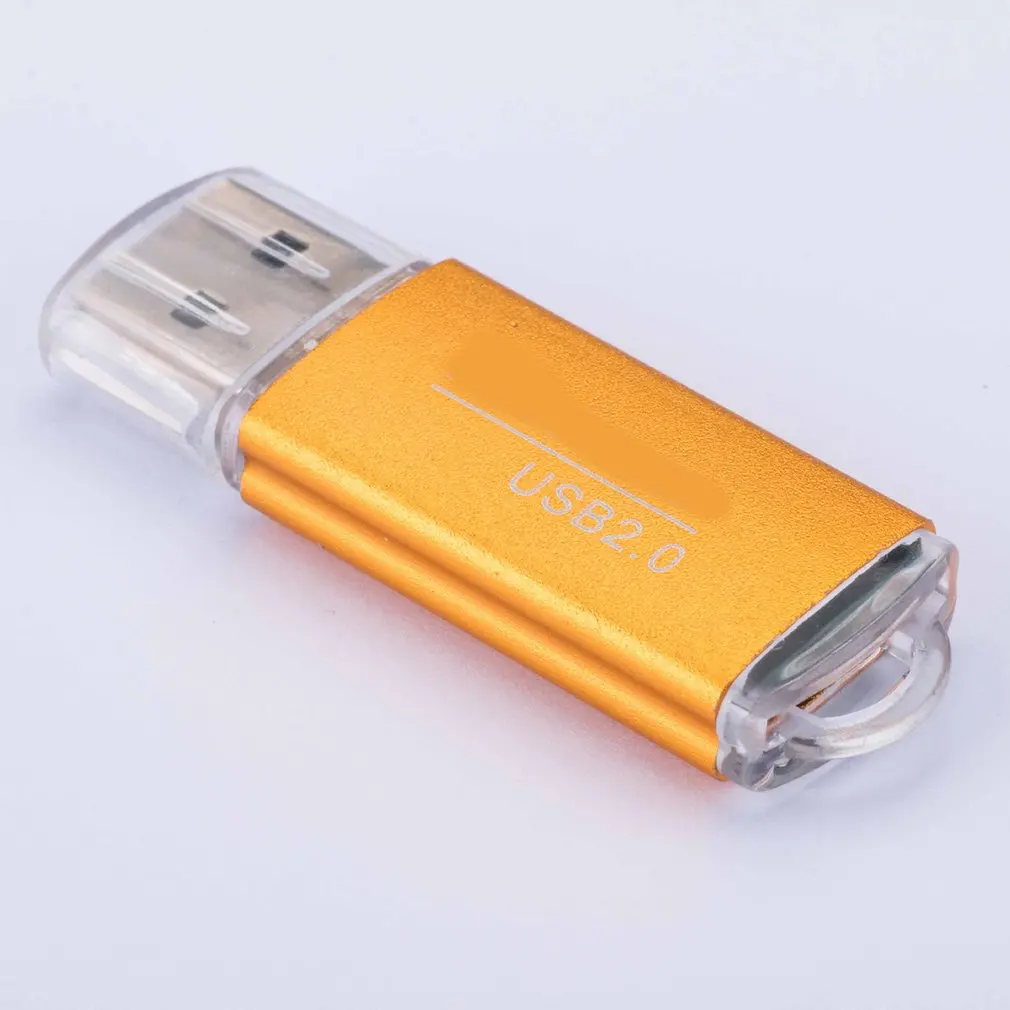 Портативная Алюминиевая карта из сплава Ридер мобильный телефон кард-ридер USB2.0