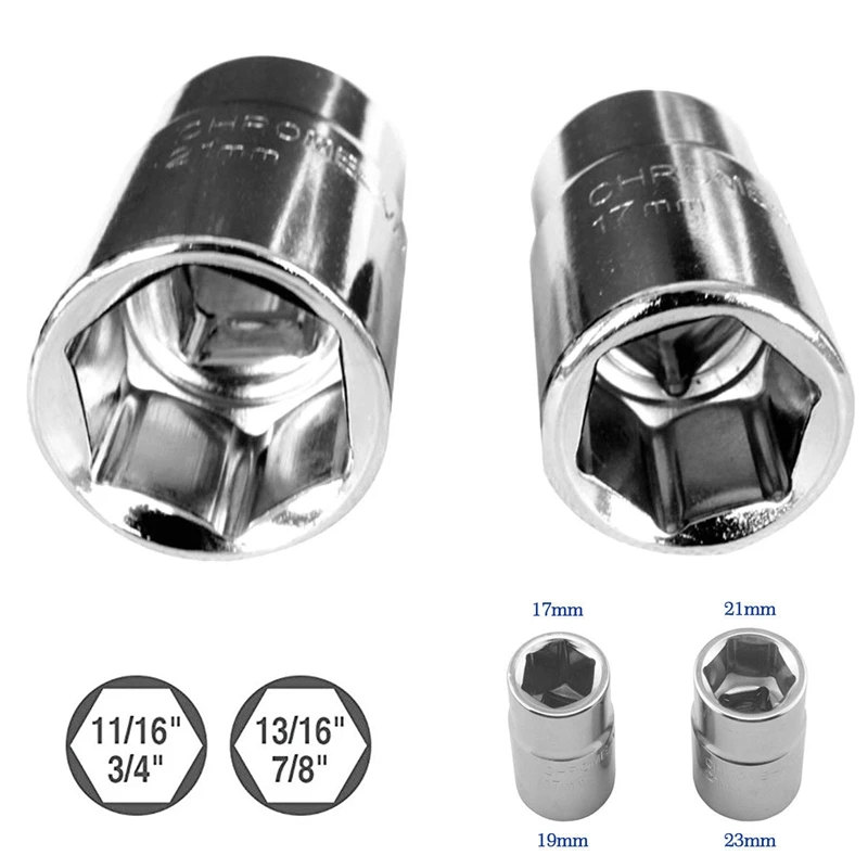 Выдвижной гаечный ключ для фиксации колес шины Телескопический с