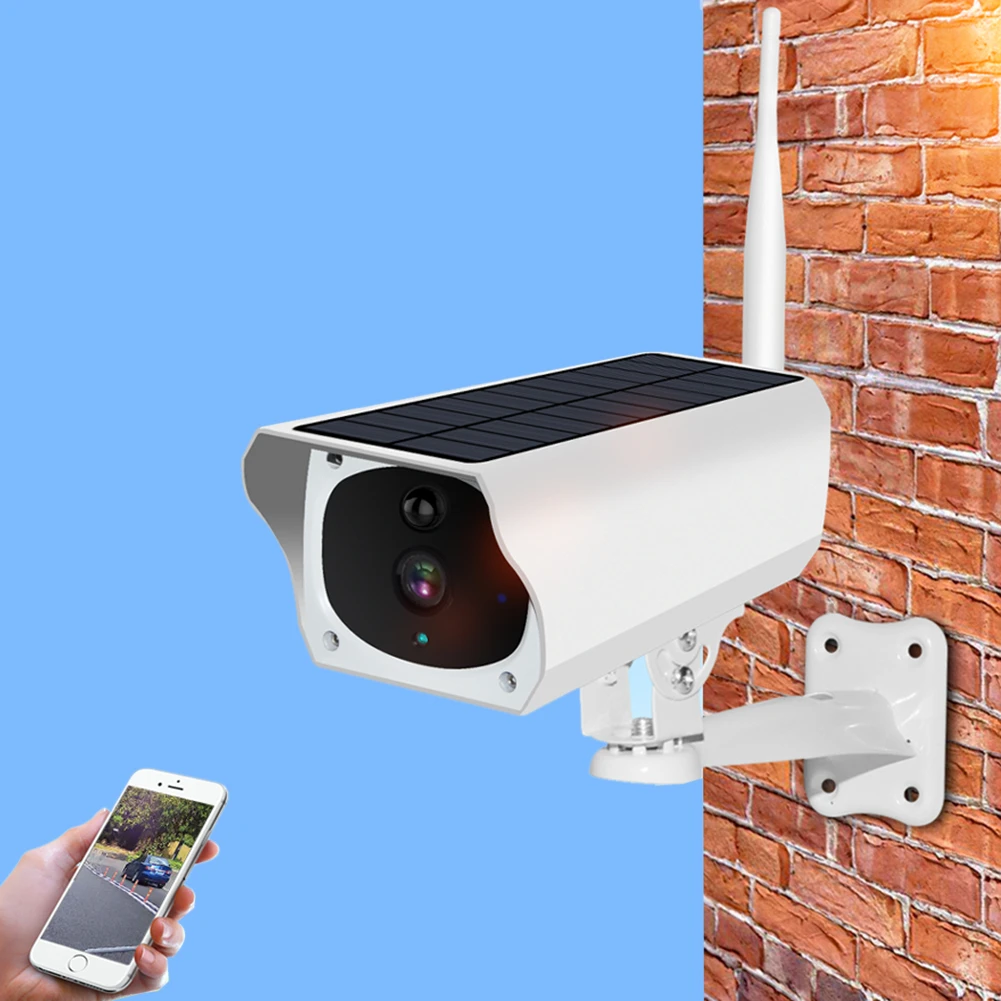 IP камера наружная беспроводная с Wi Fi 1080P на солнечной батарее|Монитор и дисплей