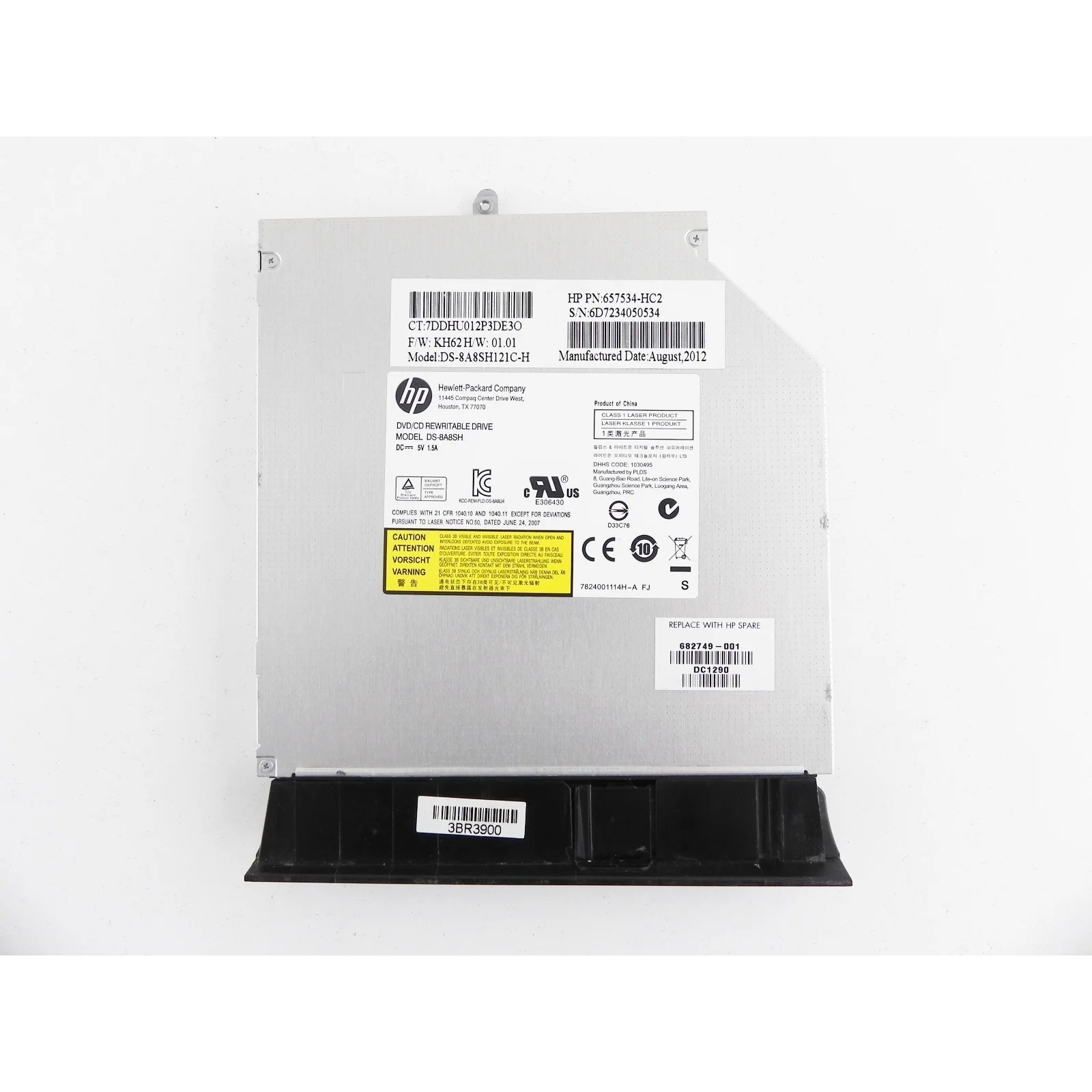 HP Pavilion g7 2256sr 2000 DVD привод с панелькой DS 8A8SH|Комплектующие для ремонта ноутбуков| |