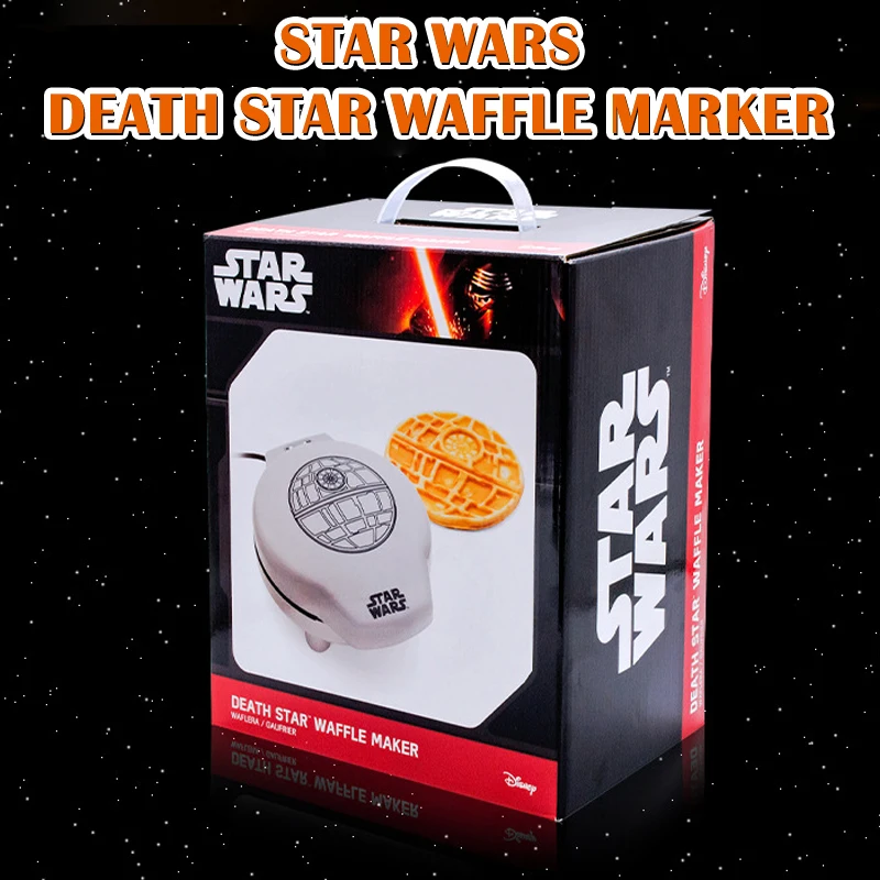 

Полностью автоматическая мини-вафельница «Звездные войны», 110 В, изготовитель для завтрака, 800 Вт, креп, стандарт США