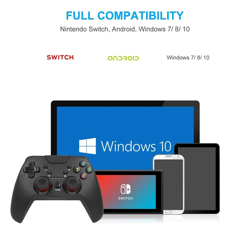 Беспроводной контроллер для Nintendo Switch переключатель Pro с регулируемым турбо Dualshock