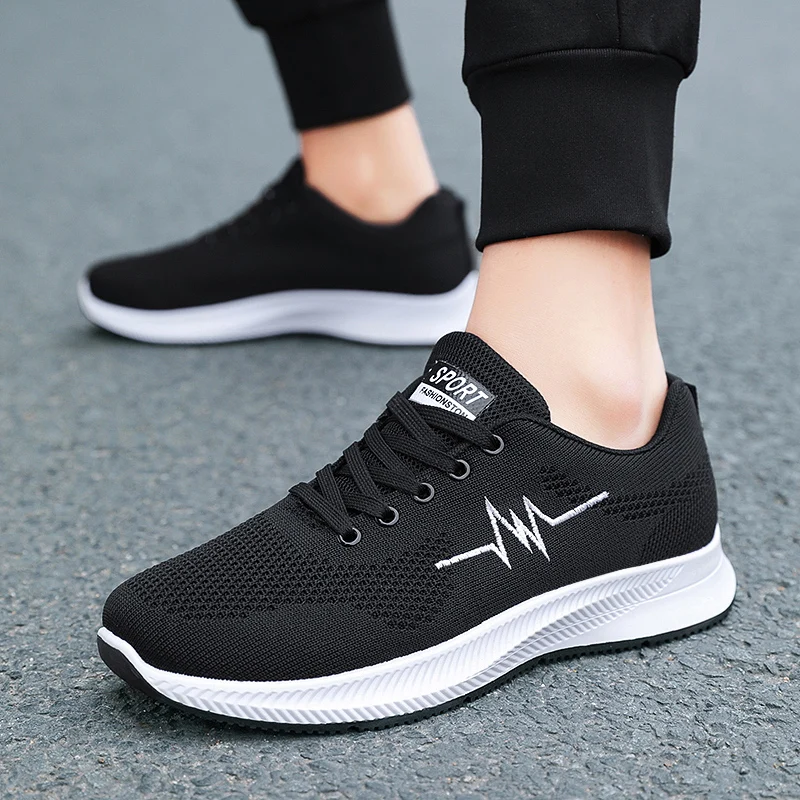 

2020 New Outdoor Summer Sneakers Fashion Men Casual Shoes Mesh Men's Sneakers Cheap Running Shoes Non-slip Men's Sports Shoes