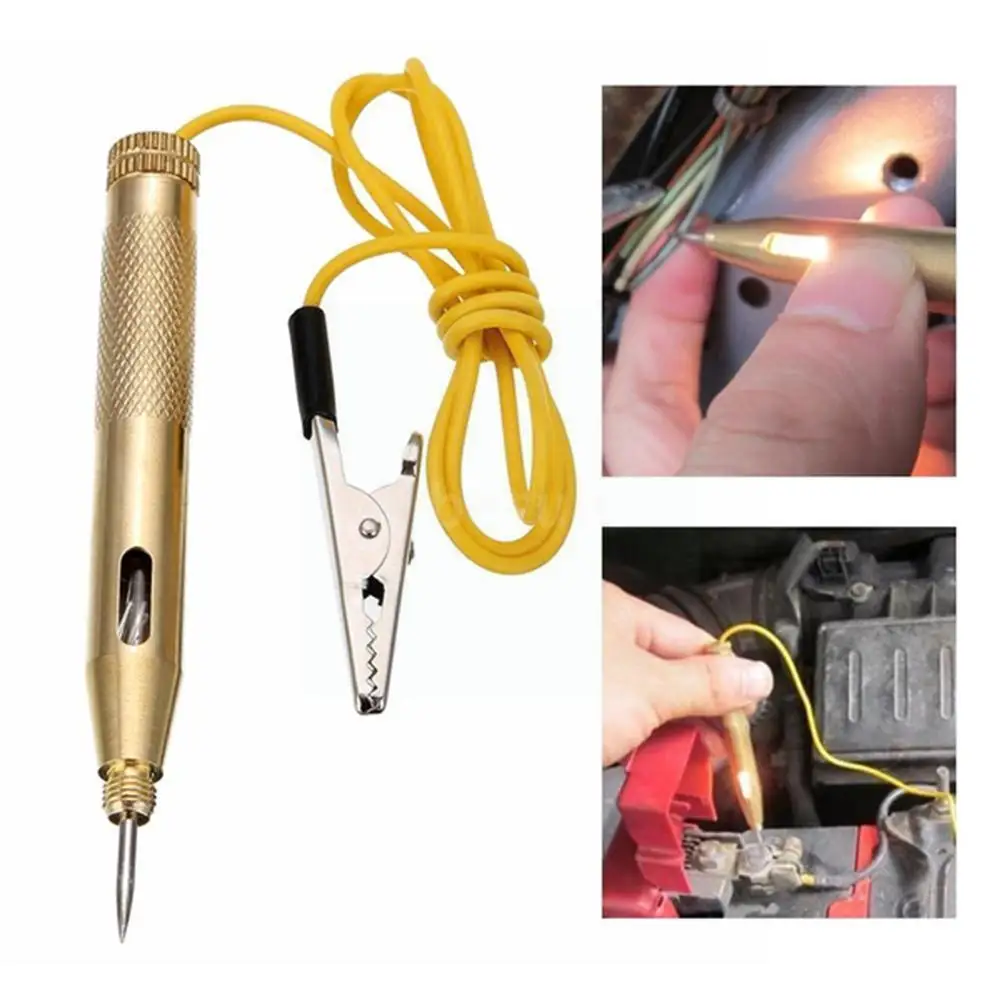 

Diagnostic Tools 6v-12v Auto Car Light Circuit Tester Heat Probe Pen Lamp Test Not Light System Produce Safety Vol L9E5