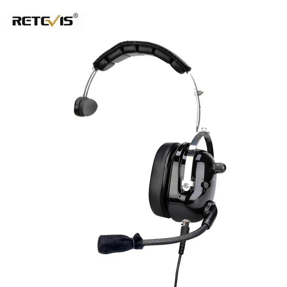 Retevis EHK005 двухштырьковая портативная рация с шумоподавлением одинарная гарнитура
