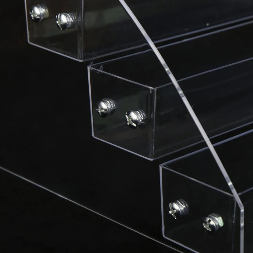 

3/4 Layers Nail Polish Display Rack Clear Cosmetic Varnish Stand Acrylic Lipstick Cosmetic Storage Box Holder Organizer