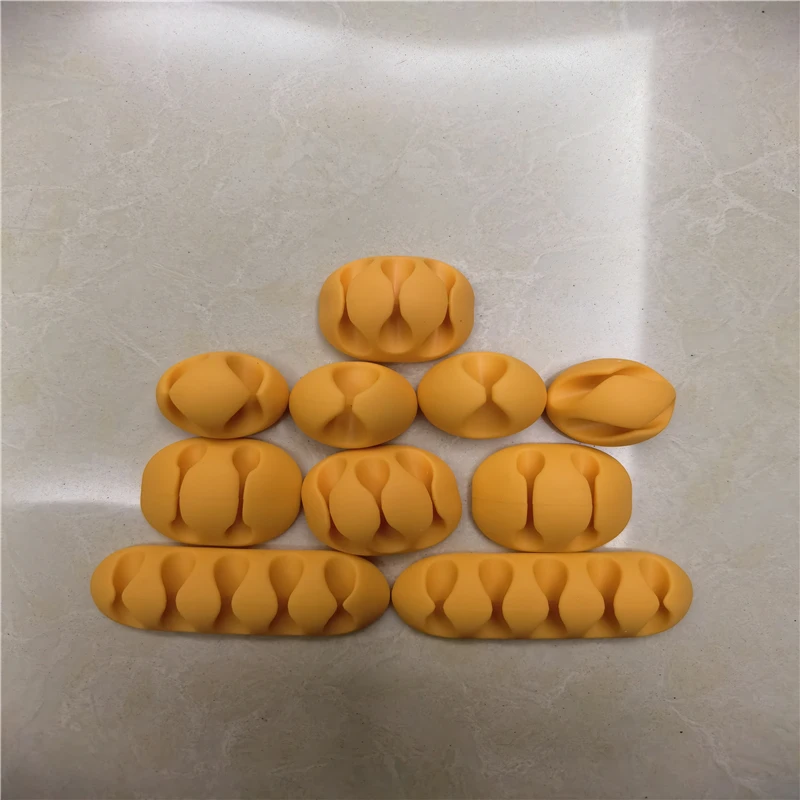 10 шт./компл. многофункциональные зажимы для кабелей с одинарным и двойным