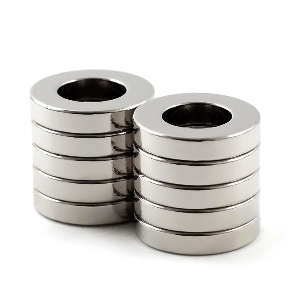 

Small Round Ring Neodymium Magnet Powerful Rare Earth Fridge Permanent NdFeB Magnets for Craft DIY