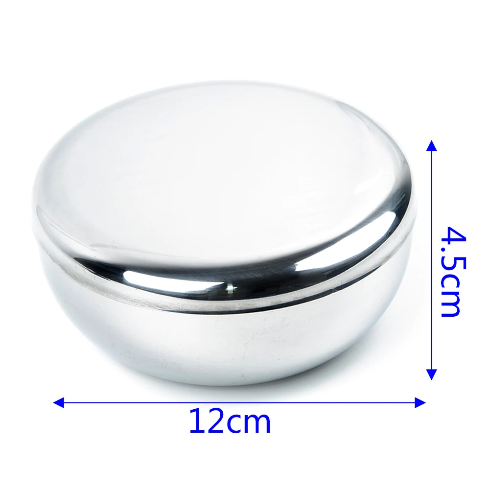 Корейская чаша для риса из нержавеющей стали теплая миска традиционная с крышкой