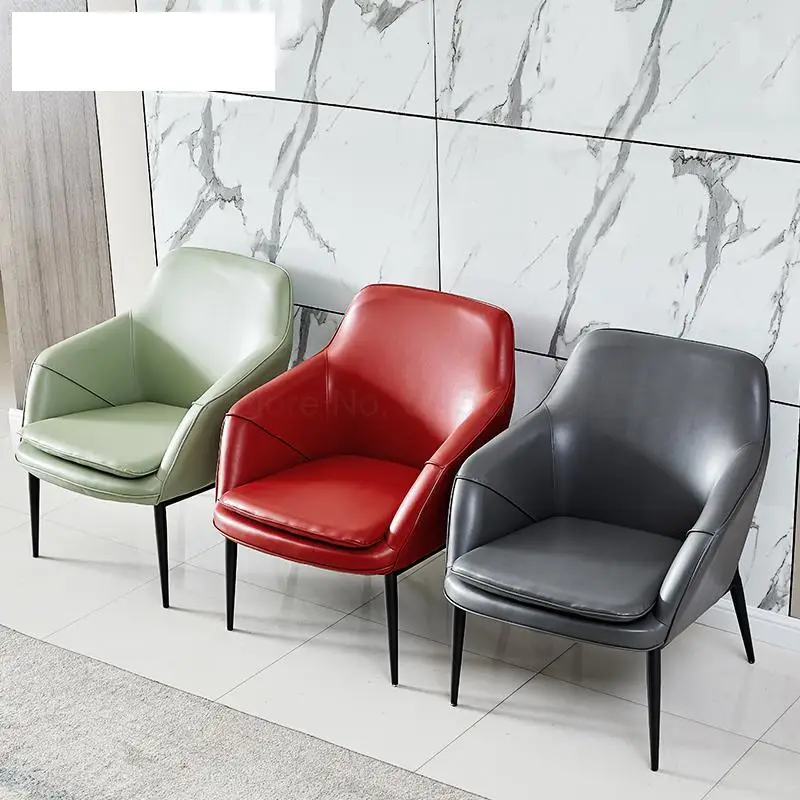 Простой маленький диван для спальни сетчатый красный ленивый скандинавский