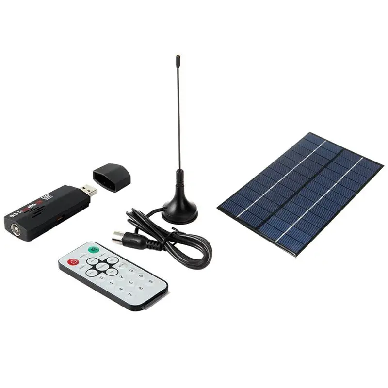 1 комплект R820T + RTL2832U USB 2 0 DVB-T SDR FM DAB ТВ-тюнер приемник и шт. 12 в 4 Вт