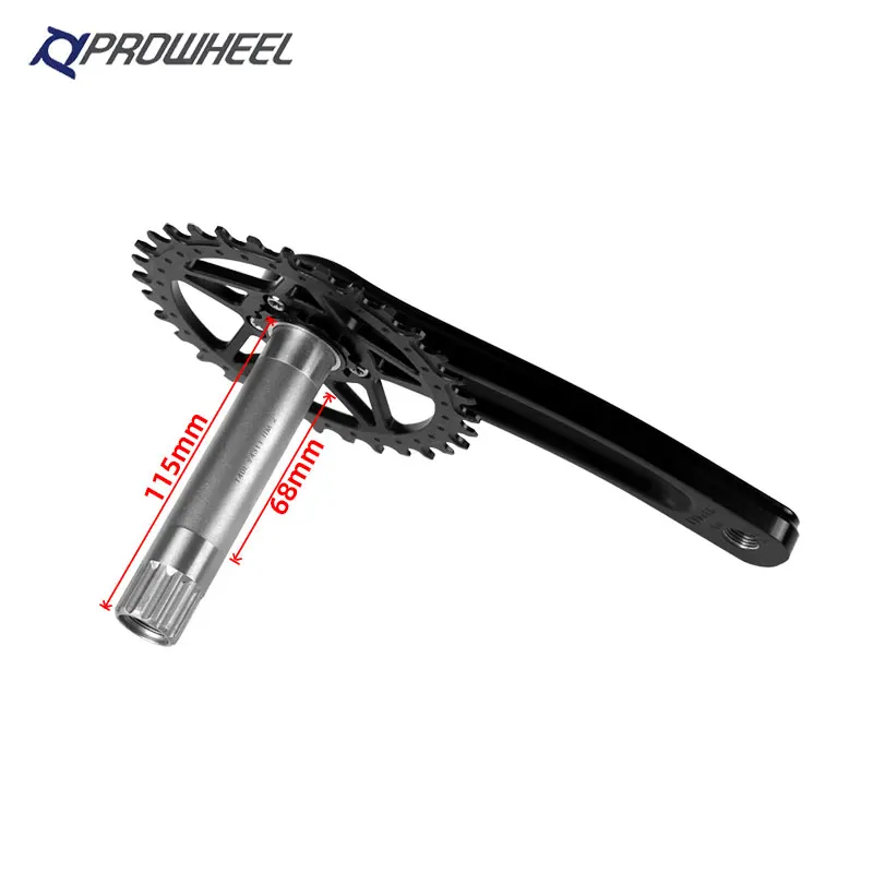 Коленчатый комплект для горного велосипеда PROWHEEL 32T 34T 36T 38T алюминиевый сплав 170/175