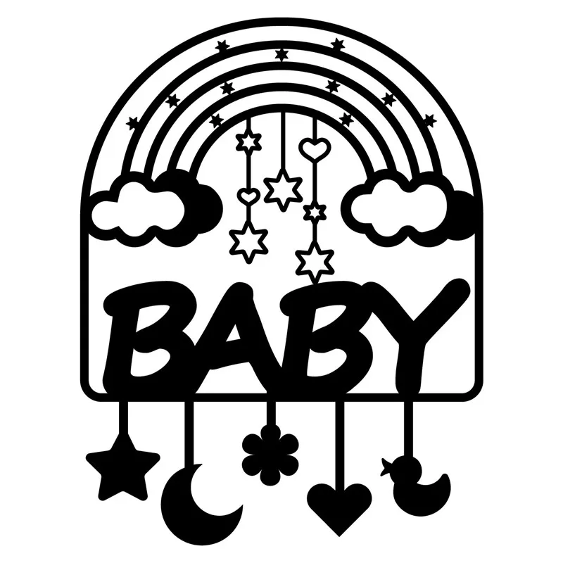 Eastshape детский Радужный новый металлический вырубной штамп трафареты для DIY